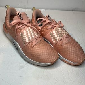 Nike peach pink sneakers size 9